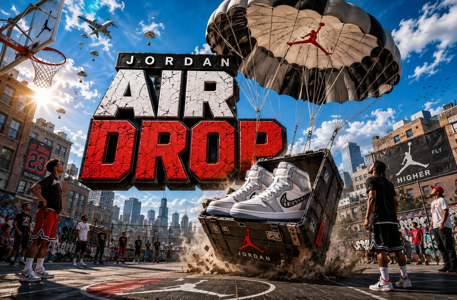 Jordan 'Air Drop' - Premium collectibles and surprises