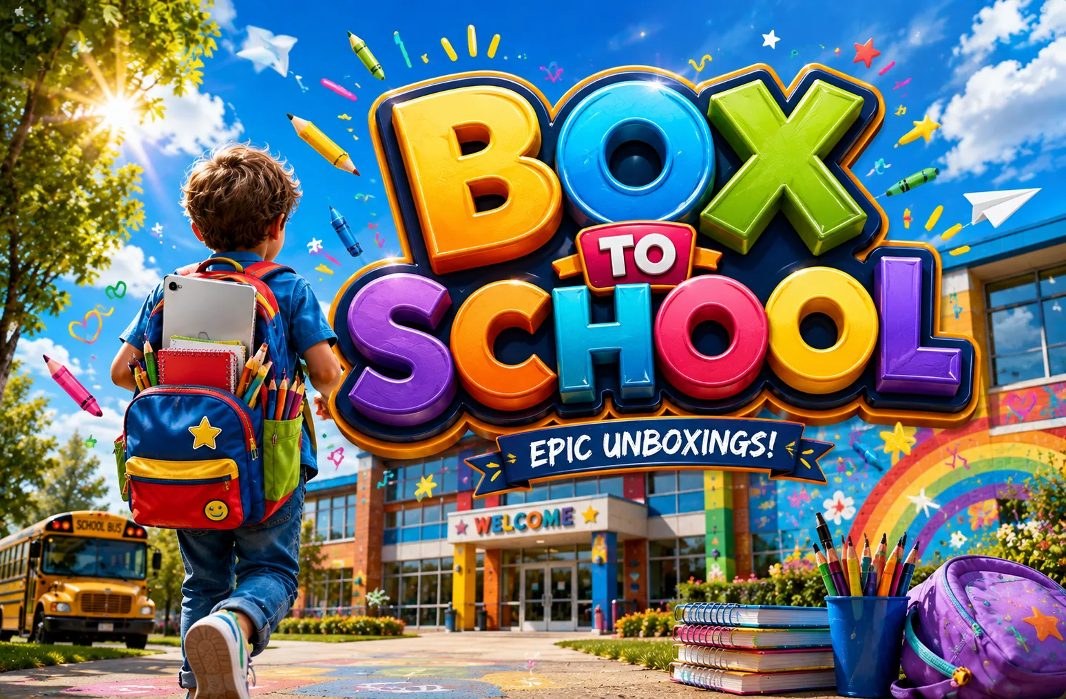 Box to School - Premium collectibles and surprises