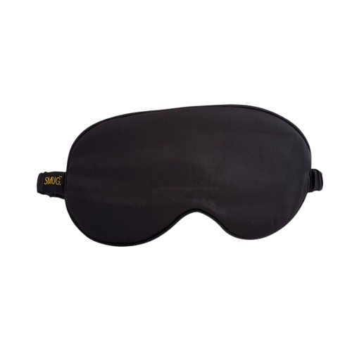 Smug Satin Sleep Mask Black