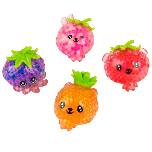 Pocket Play Fidget Toy Squishy Fruit Assortment
