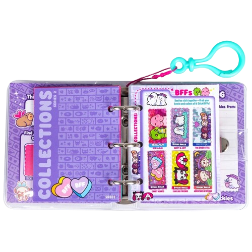Sticki Rolls Sticki Book with 120 Stickers